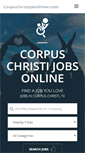 Mobile Screenshot of corpuschristijobsonline.com