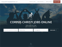 Tablet Screenshot of corpuschristijobsonline.com
